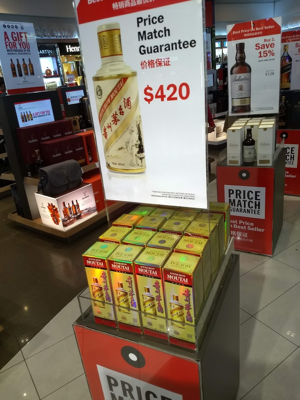 Duty Free | 2000 Airport Rd NE, Calgary, AB T2E 6W5, Canada | Phone: (403) 221-1933