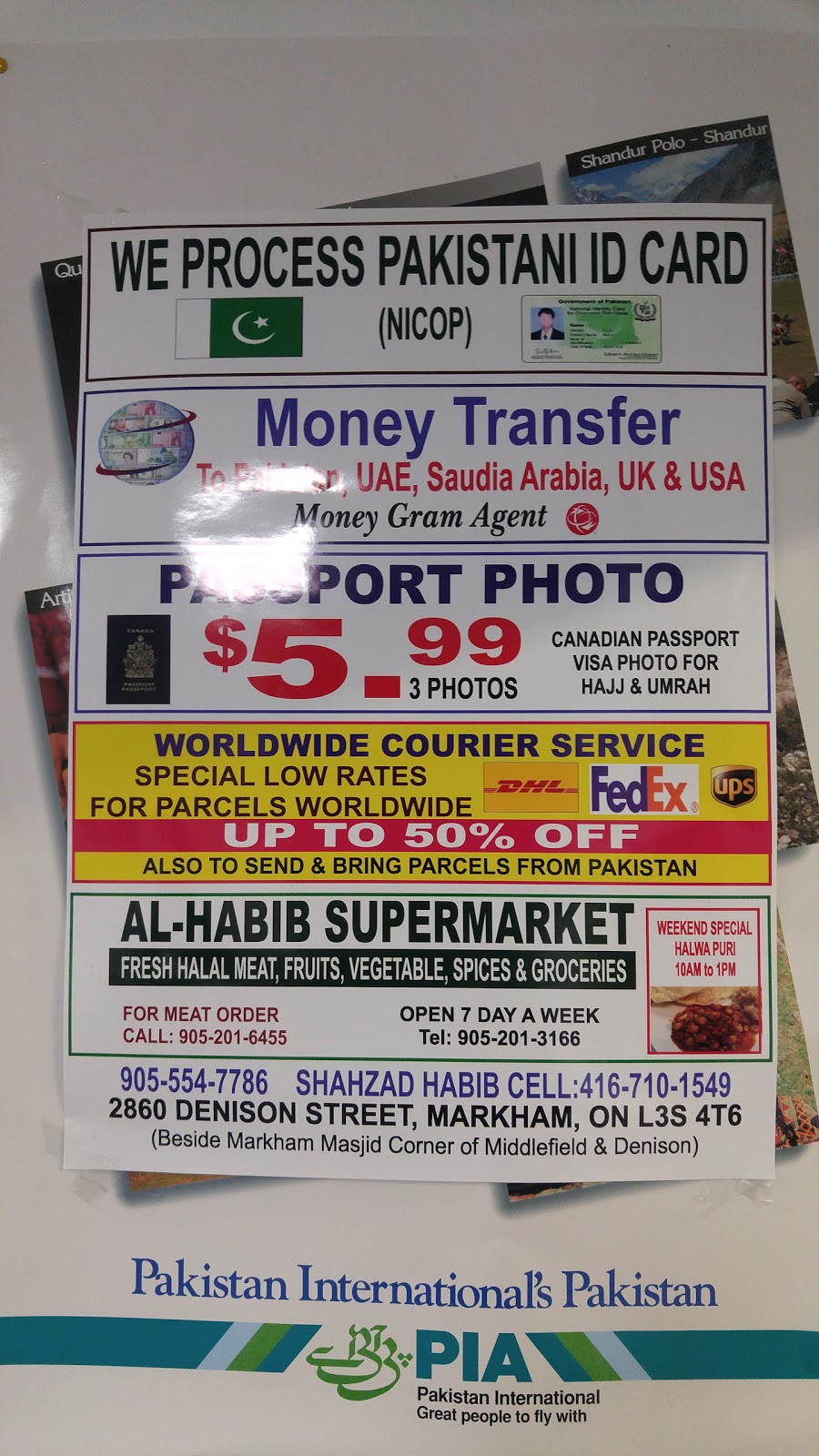 Habib Super Market | 2860 Denison St, Markham, ON L3S 4T6, Canada | Phone: (905) 201-6455