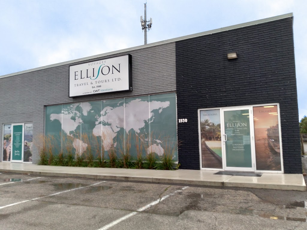 Ellison Travel & Tours - London Office | 4-1930 Hyde Park Rd, London, ON N6H 5L9, Canada | Phone: (519) 672-7020