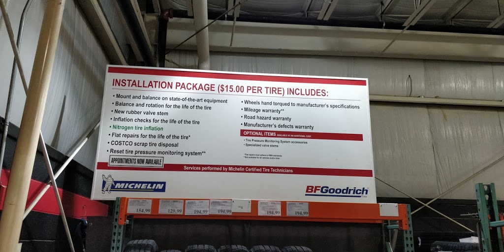 Costco Tire Installation | Newmarket Warehouse, 18182 Yonge St, East Gwillimbury, ON L9N 0J3, Canada | Phone: (905) 954-4738