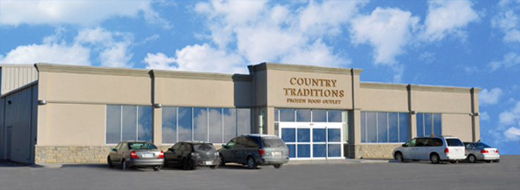 Country Traditions Frozen Food Outlet | 112 Industrial Blvd, Napanee, ON K7R 3Z1, Canada | Phone: (613) 354-1326