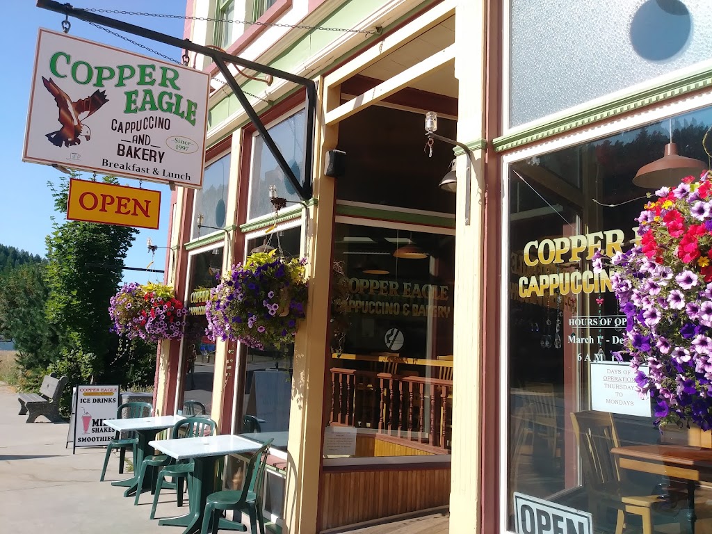 Copper Eagle Cappuccino & Bakery Ltd | 325 S Copper, Greenwood, BC V0H 1J0, Canada | Phone: (250) 445-6121