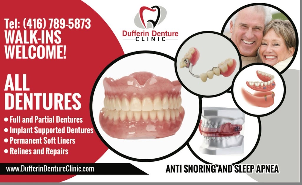 Dufferin Denture Clinic | 2884 Dufferin St, North York, ON M6B 3S6, Canada | Phone: (416) 789-5873