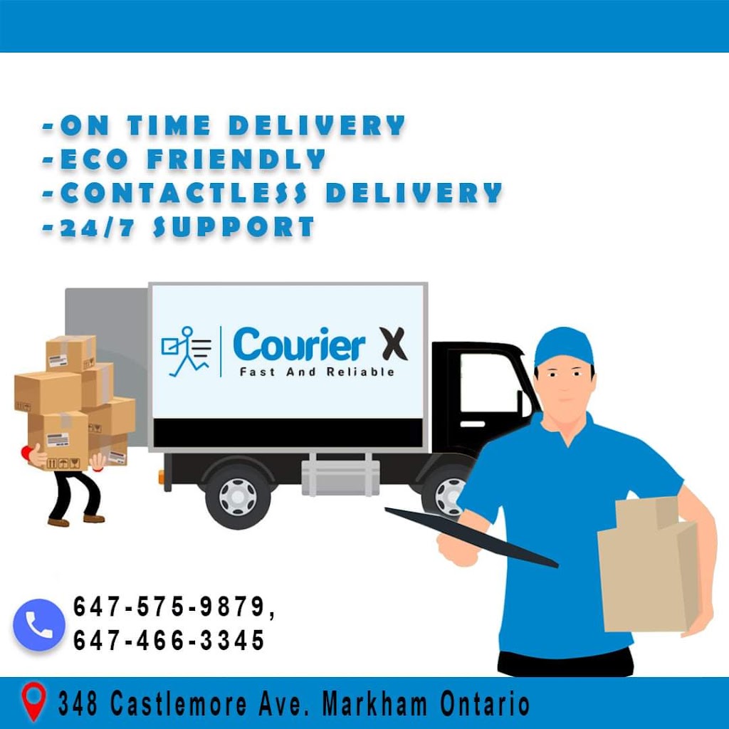 Courier X | 348 Castlemore Ave, Markham, ON L6C 2R6, Canada | Phone: (647) 575-9879