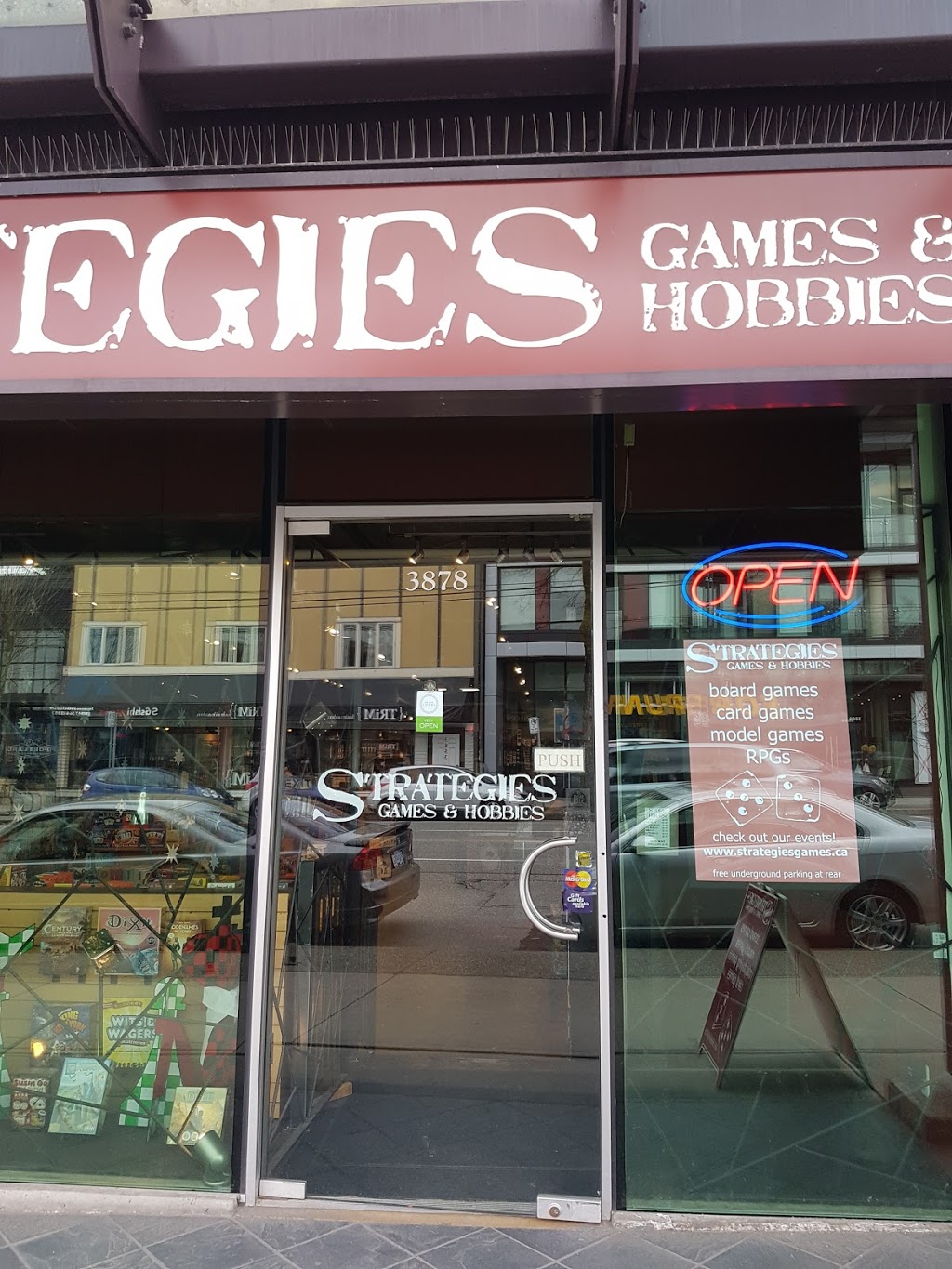 Strategies Games & Hobbies | 3878 Main St, Vancouver, BC V5V 3N9, Canada | Phone: (604) 872-6911