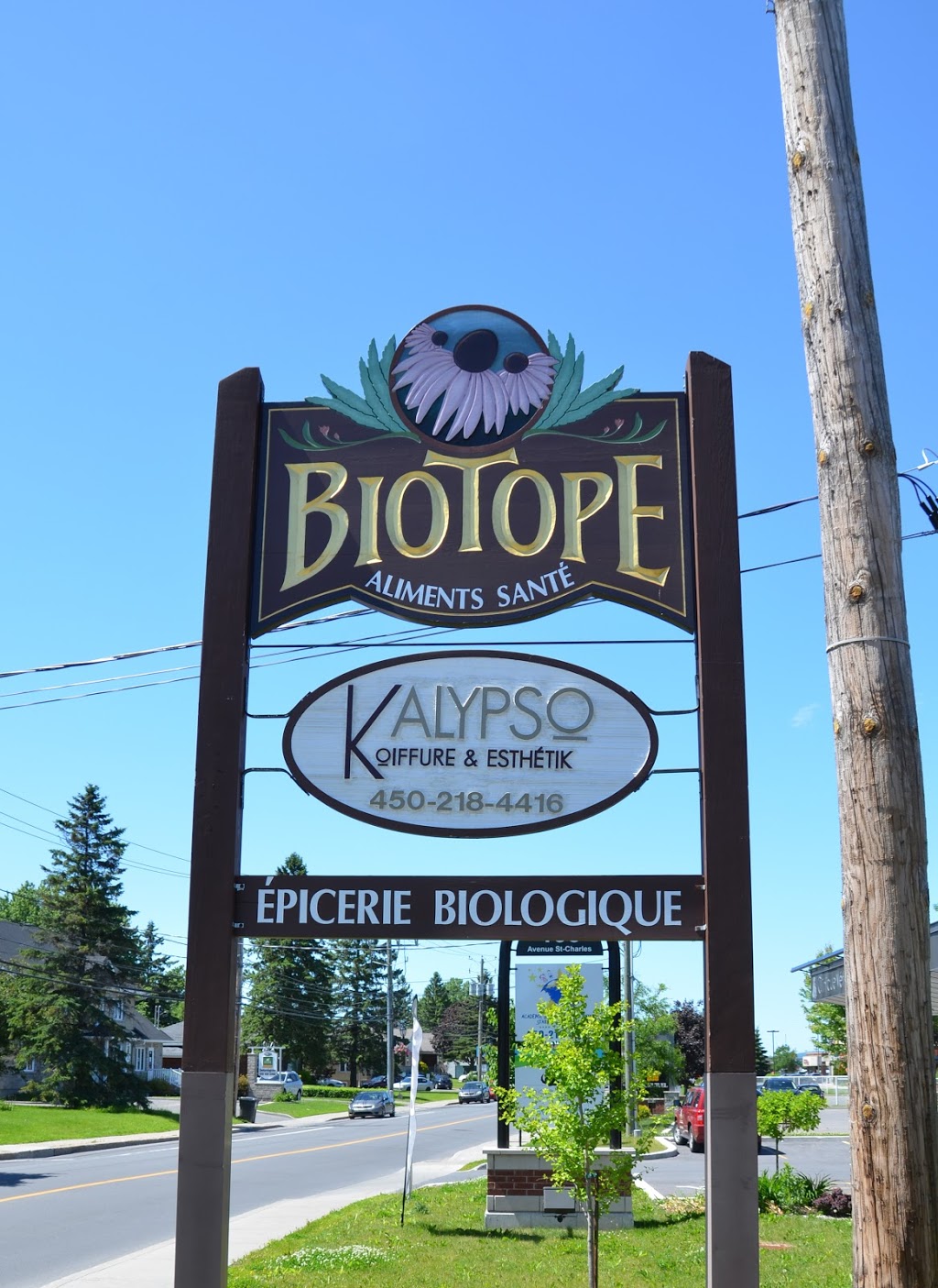 Biotope Aliments Santé | 461 Avenue Saint-Charles, Vaudreuil-Dorion, QC J7V 2N4, Canada | Phone: (450) 218-7878