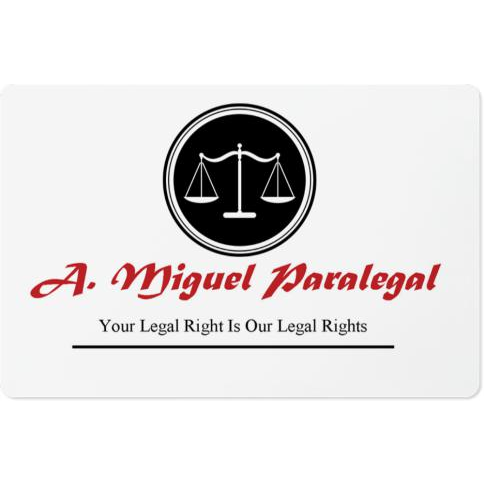 A. Miguel Paralegal | 37 Racine Rd Unit 1 - Suite 106, Etobicoke, ON M9W 2Z4, Canada | Phone: (416) 696-1522