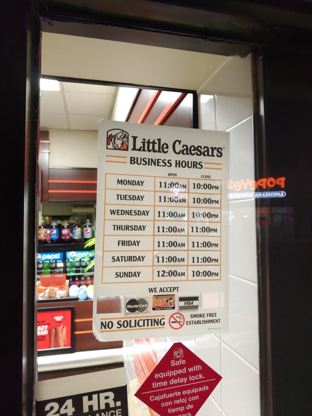 Little Caesars Pizza | 1685 Main St W, Hamilton, ON L8S 1G5, Canada | Phone: (905) 527-4884