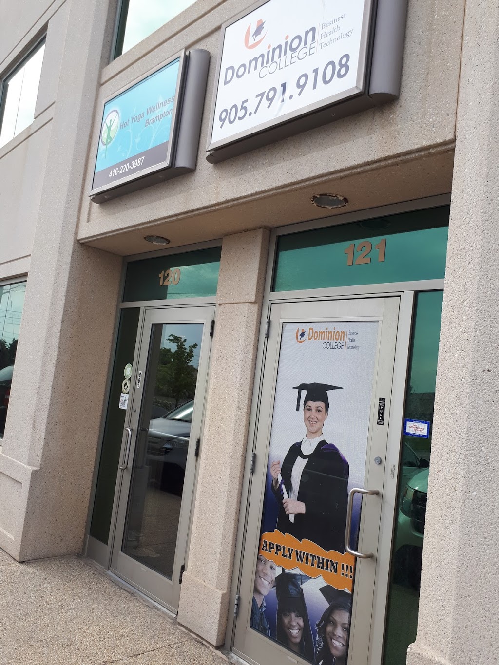 Dominion College of Business Health and Technolgy Inc | 2 Automatic Rd unit 121, Brampton, ON L6S 6K8, Canada | Phone: (905) 791-9108