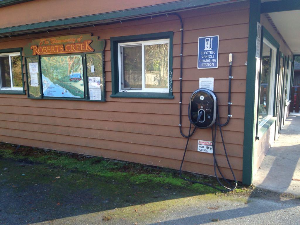 Electric Vehicle Charging Station | 1041 Roberts Creek Rd, Roberts Creek, BC V0N 2W4, Canada | Phone: (604) 740-7738