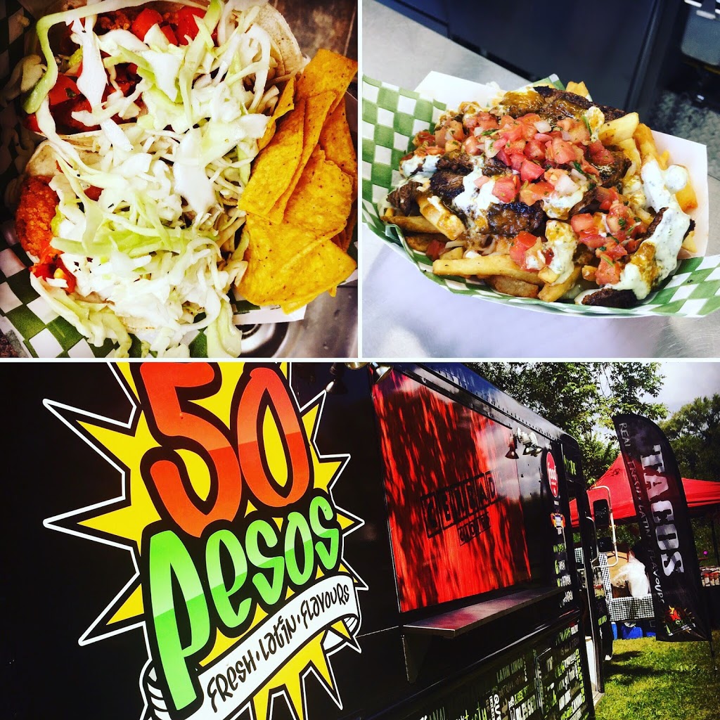 50 Pesos Kitchen & Food Truck | 4055 Harvester Rd #5, Burlington, ON L7L 5Z7, Canada | Phone: (905) 333-5377