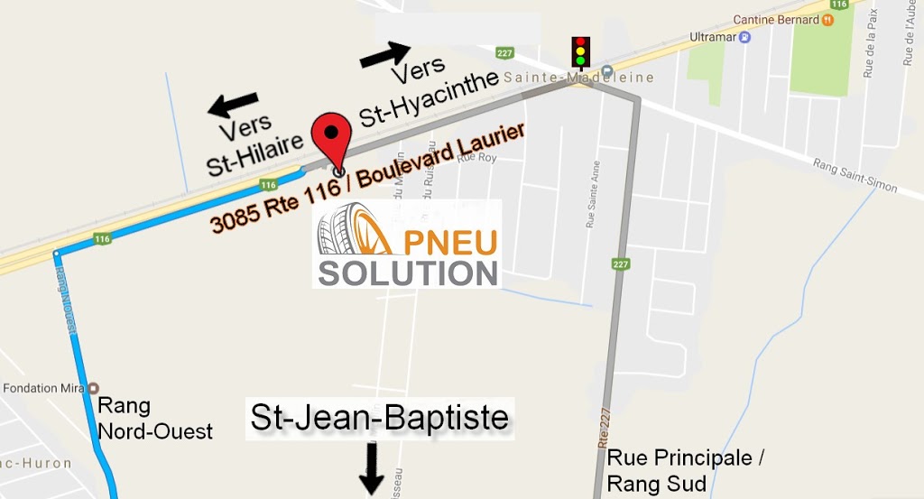 Pneu Solution Mécanique - Déménagé au 3085 route 116 Ste-Madelei | 3610 Rue Principale, Saint-Jean-Baptiste, QC J0L 2B0, Canada | Phone: (450) 464-5553