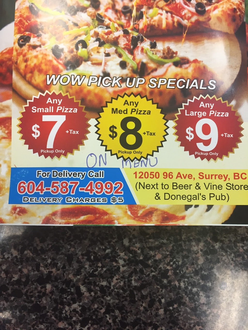 Pizza Plus 96 | 12050 96 Ave, Surrey, BC V3V 1W3, Canada | Phone: (604) 587-4992