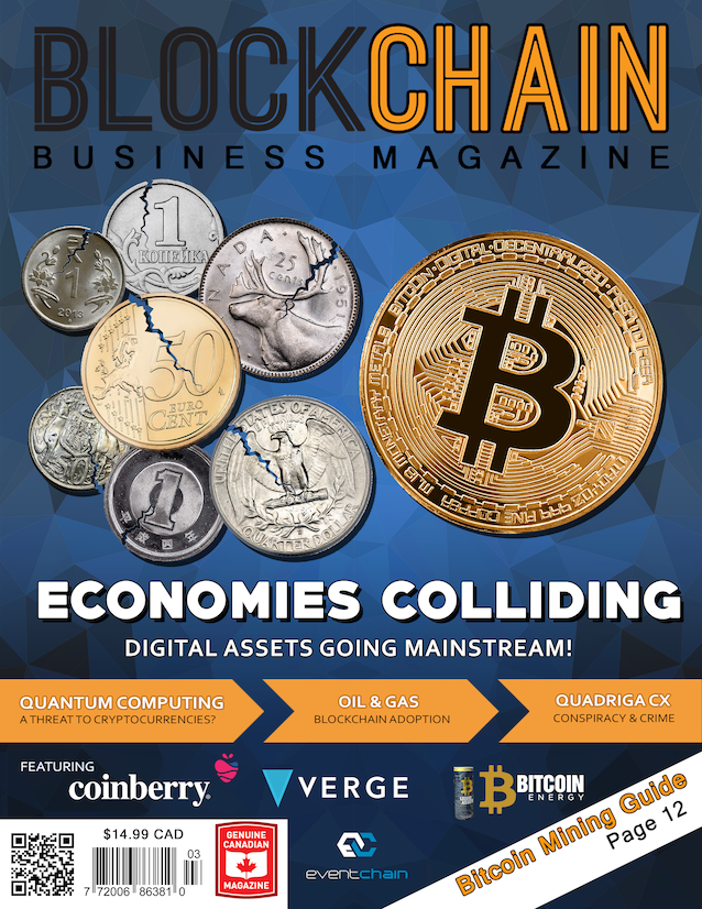 Blockchain Business Magazine Inc. | 370 - 5222 130 Ave SE #390, Calgary, AB T2Z 0G4, Canada | Phone: (403) 910-6915