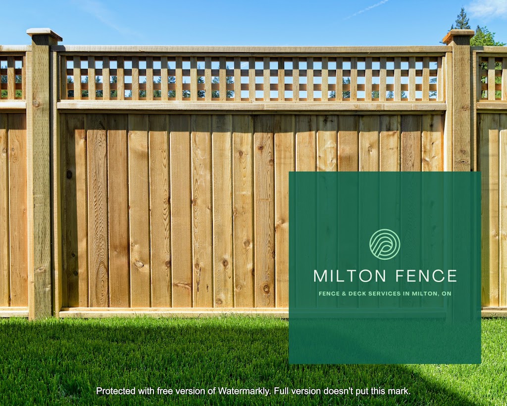 Milton Fence | 568 Sanderson Cres., Milton, ON L9T 8L9, Canada | Phone: (289) 276-7703