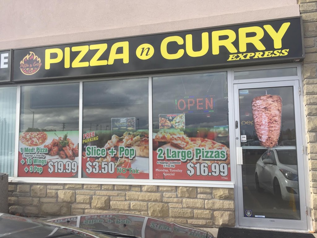 Pizza ‘N’ Curry Express | 10095 Bramalea Rd Unit # 104, Brampton, ON L6R 0K1, Canada | Phone: (905) 793-4212