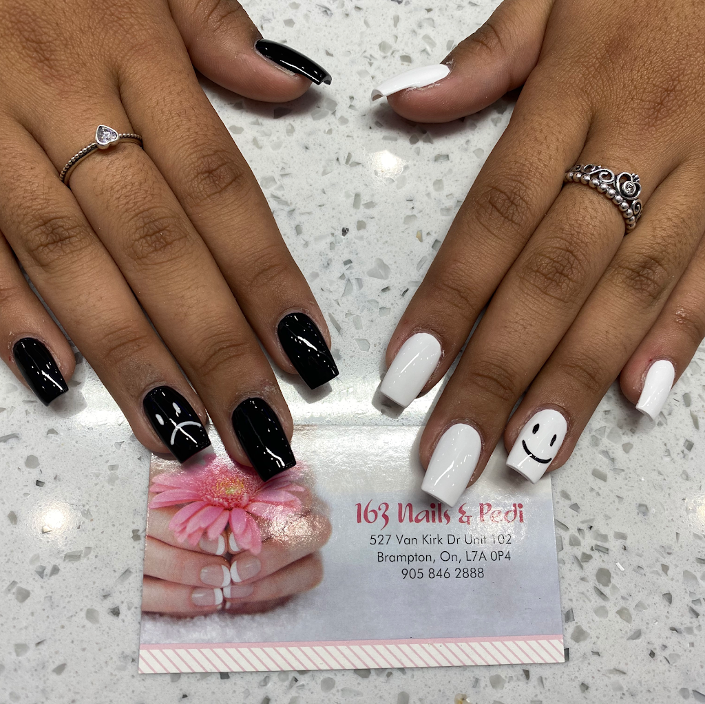 163 Nails & Pedi | 527 Van Kirk Dr unit 102, Brampton, ON L7A 0P4, Canada | Phone: (905) 846-2888