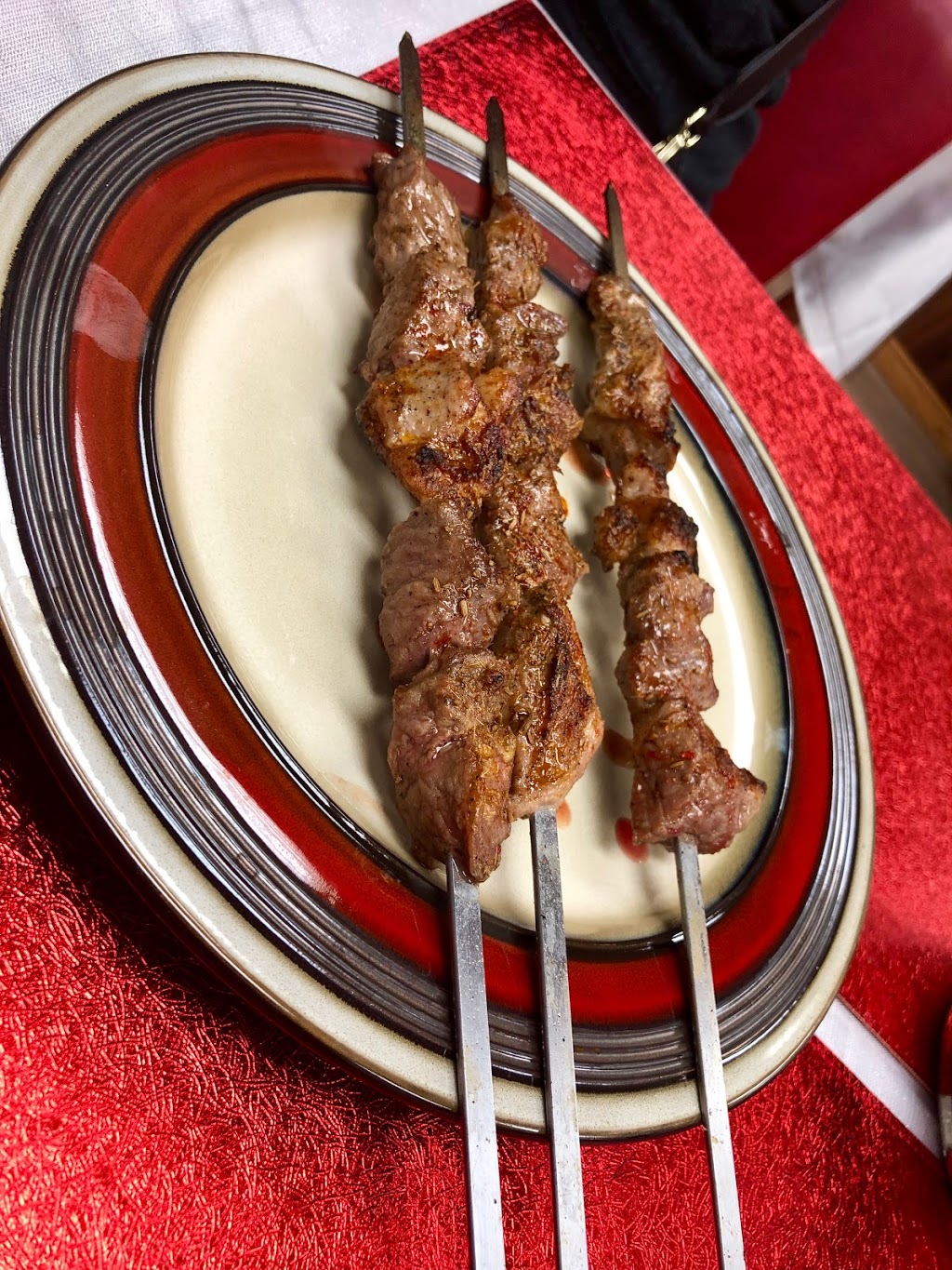 Tangritah Uyghur Kabab House | 900 Rathburn Rd W D3، Mississauga, ON L5C 4L3, Canada | Phone: (905) 232-9400