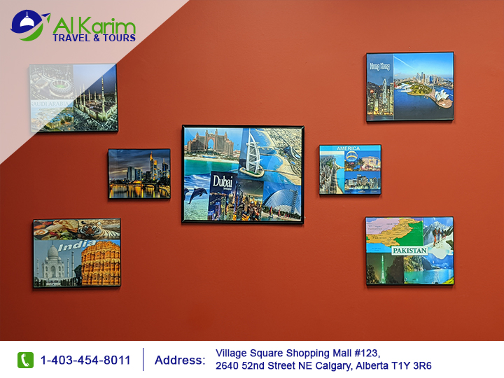 Al Karim Travel and Tours Calgary | 2640 52 St NE #123, Calgary, AB T1Y 3R6, Canada | Phone: (403) 454-8011