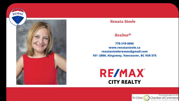 RE/MAX CITY REALTY RENATA STEELE | Talbot Ct, Coquitlam, BC V3B 7B4, Canada | Phone: (778) 319-5006