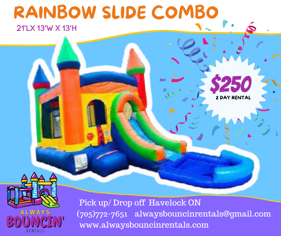 Always Bouncin Rentals | 642 Concession 8, Havelock, ON K0L 1Z0, Canada | Phone: (705) 772-7651