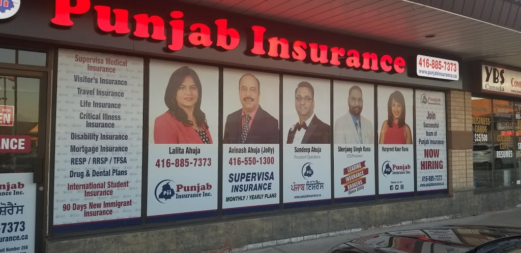 Punjab Insurance® | 499 Ray Lawson Blvd McLaughlin Village Plaza Unit Number 25B, Brampton, ON L6Y 0N2, Canada | Phone: (416) 885-7373