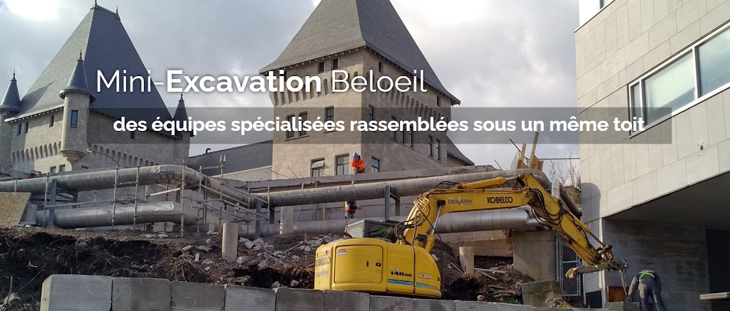 Mini Excavation Beloeil Inc | 2255 Rue Bombardier, Sainte-Julie, QC J3E 2J9, Canada | Phone: (450) 461-2088