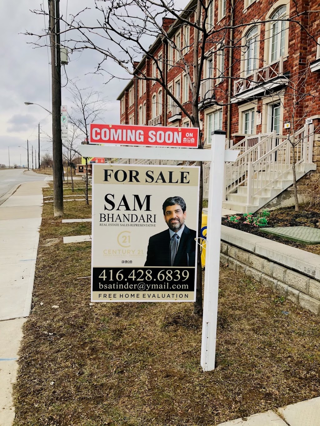 Century 21 Empire Realty Inc - BROKERAGE Sam Bhandari | 80 Pertosa Dr, Brampton, ON L6X 5E9, Canada | Phone: (416) 428-6839