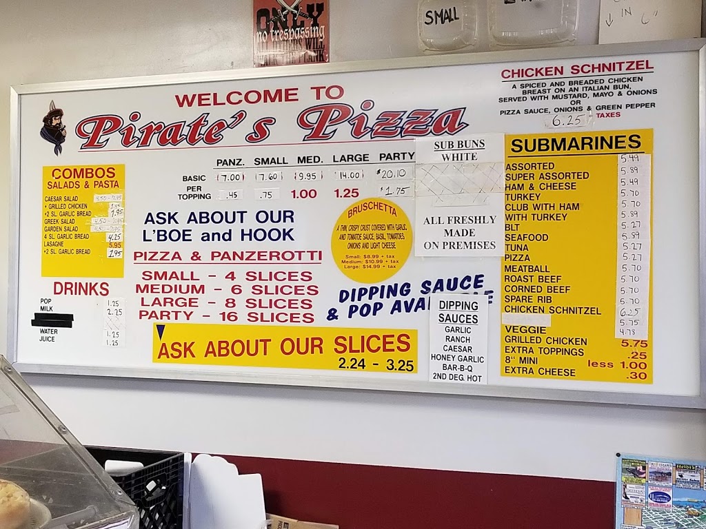 Pirates Pizza Of Beaverton | 328 Mill St, Beaverton, ON L0K 1A0, Canada | Phone: (705) 426-4122