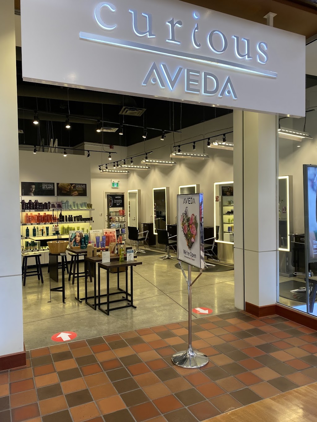 Curious Hair Skin Body Aveda | Cross Iron Mills 251, 261055 Crossiron Blvd, AB T4A 0G3, Canada | Phone: (403) 460-1100