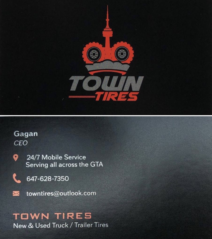 Town Tires (24/7 Mobile Service) | 53 Sir Jacobs Crescent, Brampton, ON L7A 3T5, Canada | Phone: (647) 628-7350