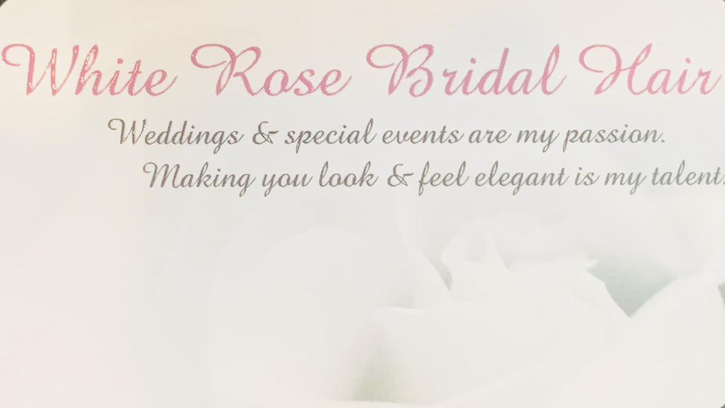 White Rose Bridal Hair | 7050 Blackwell Rd, Kamloops, BC V2C 6V7, Canada | Phone: (250) 819-3122