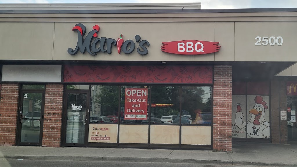 Marios BBQ | 2500 Hurontario St, Mississauga, ON L5B 1N2, Canada | Phone: (905) 270-5060