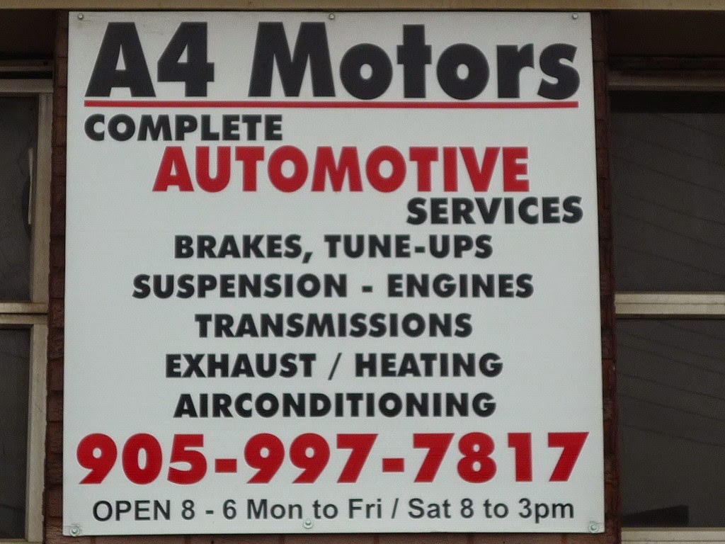 A4 Motors | 26 Queen St N, Mississauga, ON L5N 1A1, Canada | Phone: (905) 997-7817