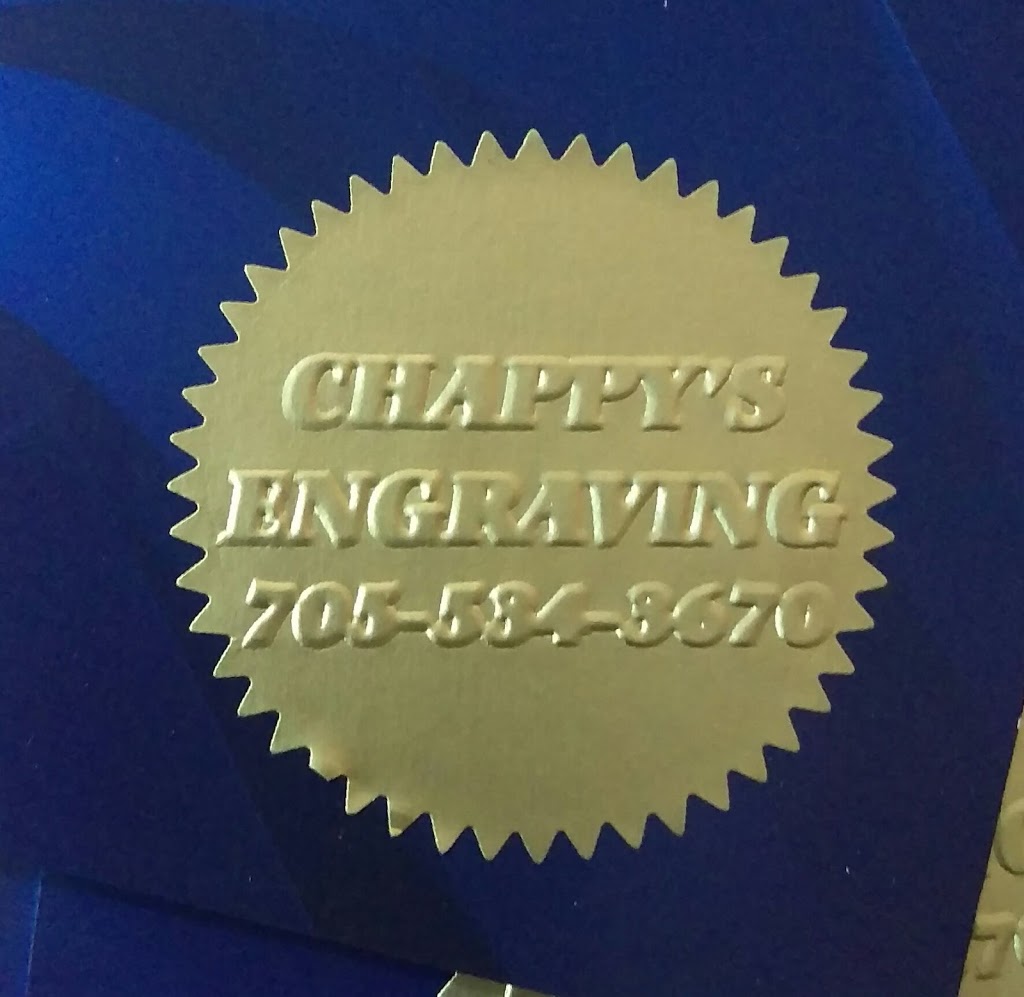 Chappys Engraving | 379 Newton St, Victoria Harbour, ON L0K 2A0, Canada | Phone: (705) 534-3670