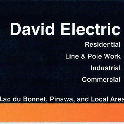 David Electric | Box 2237, 7811, MB-11, Lac du Bonnet, MB R0E 1A0, Canada | Phone: (204) 213-0236