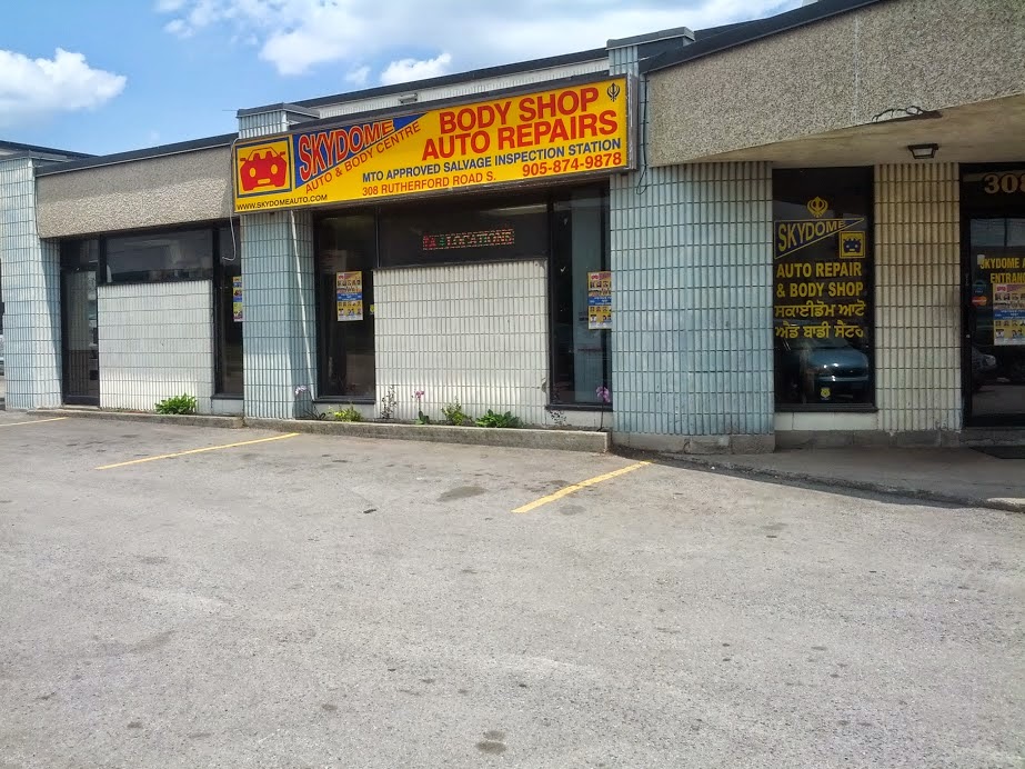 Skydome Auto & Body Centre | 308 Rutherford Rd S, Brampton, ON L6W 3K7, Canada | Phone: (905) 874-9878