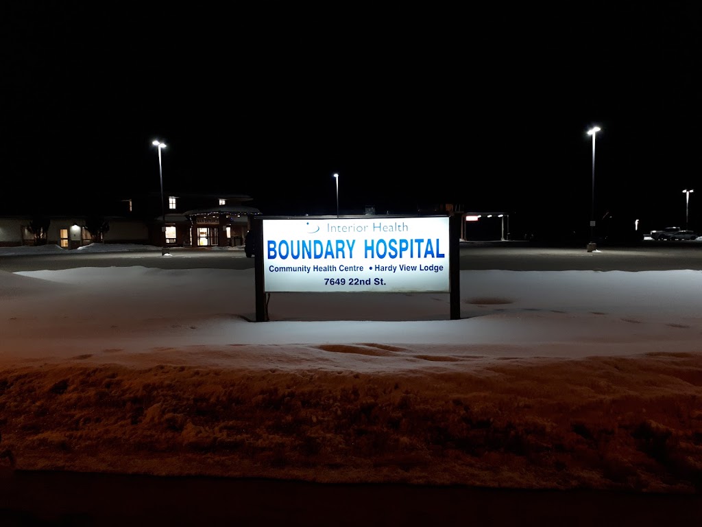 Boundary District Hospital | 7649 22 St, Grand Forks, BC V0H 1H0, Canada | Phone: (250) 443-2100