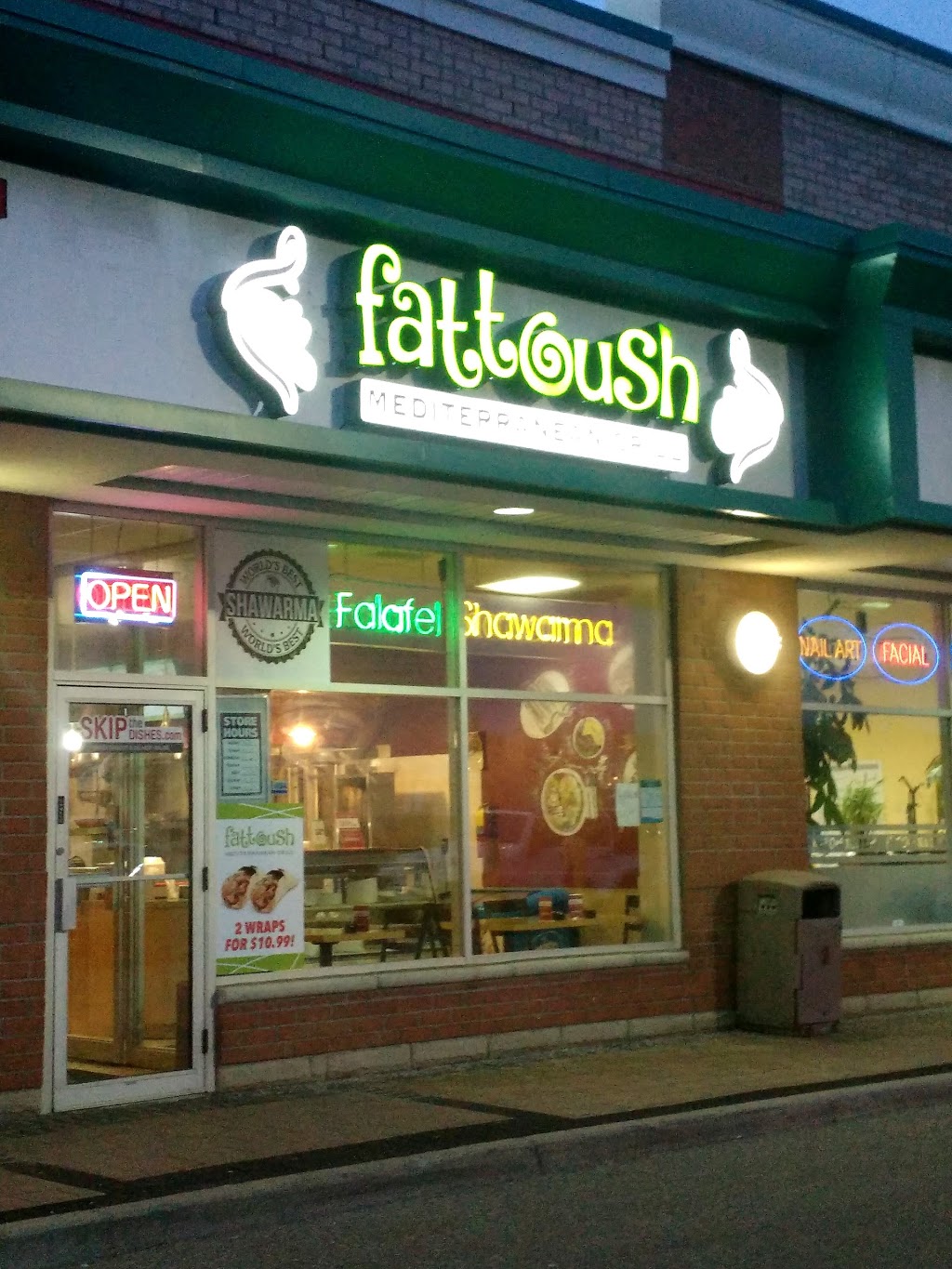 Fattoush Mediterranean Grill | 17 Ray Lawson Blvd, Brampton, ON L6Y 5L8, Canada | Phone: (905) 497-6606