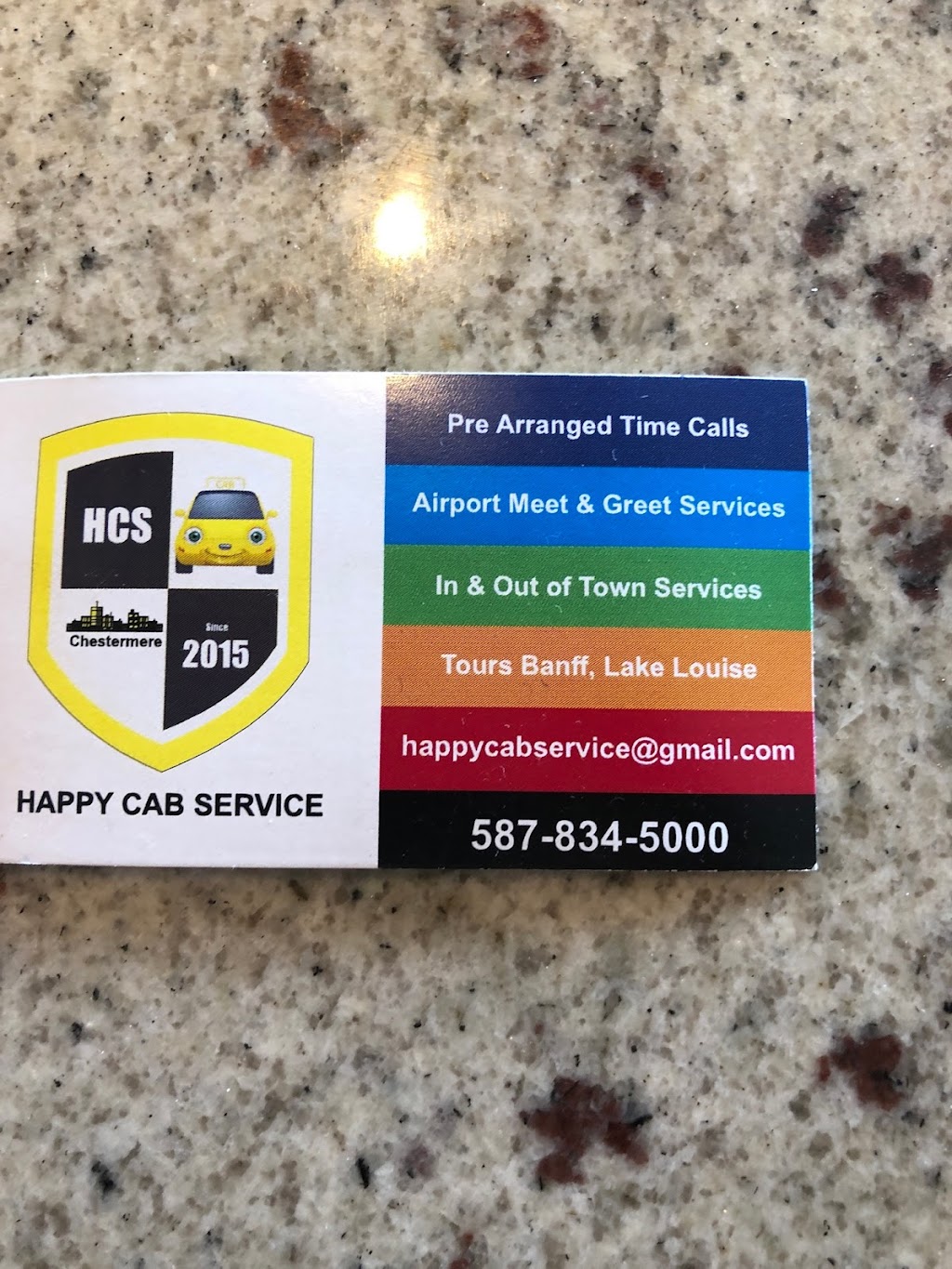 Chestermere Happy Cab Service | 155 Kinniburgh Ln, Chestermere, AB T1X 1Y2, Canada | Phone: (587) 834-5000