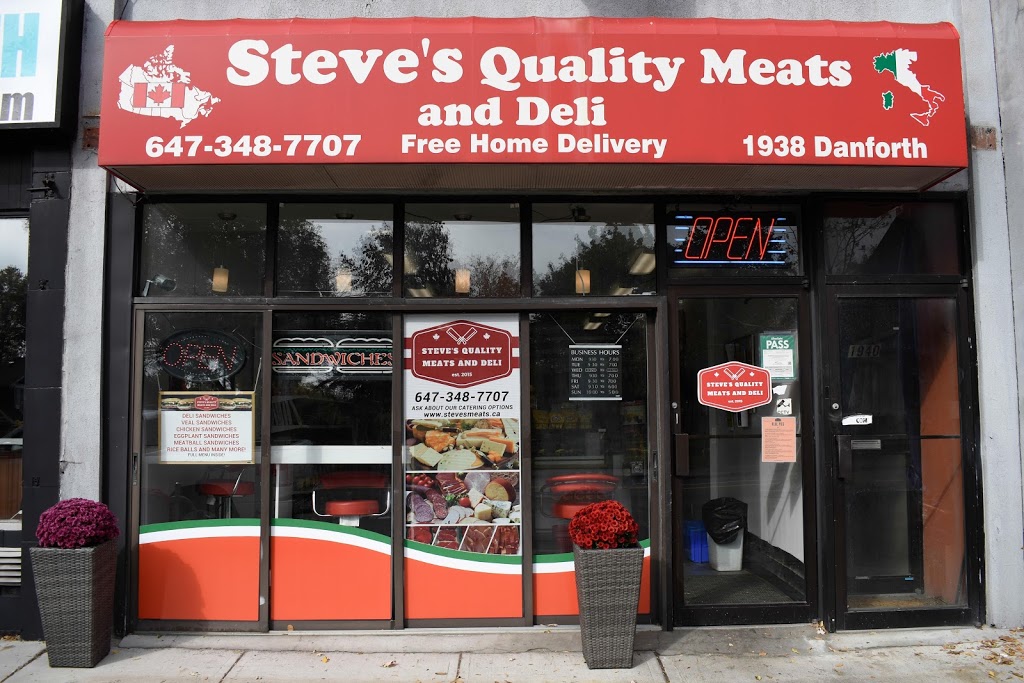 Steve’s Quality Meats and Deli | 1938 Danforth Ave, Toronto, ON M4C 1J4, Canada | Phone: (647) 348-7707