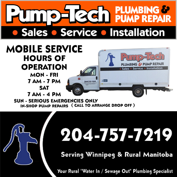 Pump-Tech Plumbing & Repair Ltd. | Industrial Park, 80 IXL Cres, Selkirk, MB R1A 2A8, Canada | Phone: (204) 757-7219