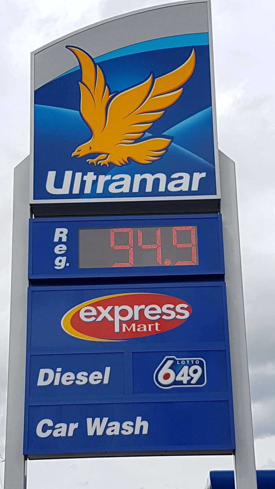 Ultramar | 10 Norman Jones Place, Whitchurch-Stouffville, ON L4A 7X5, Canada | Phone: (905) 640-9991