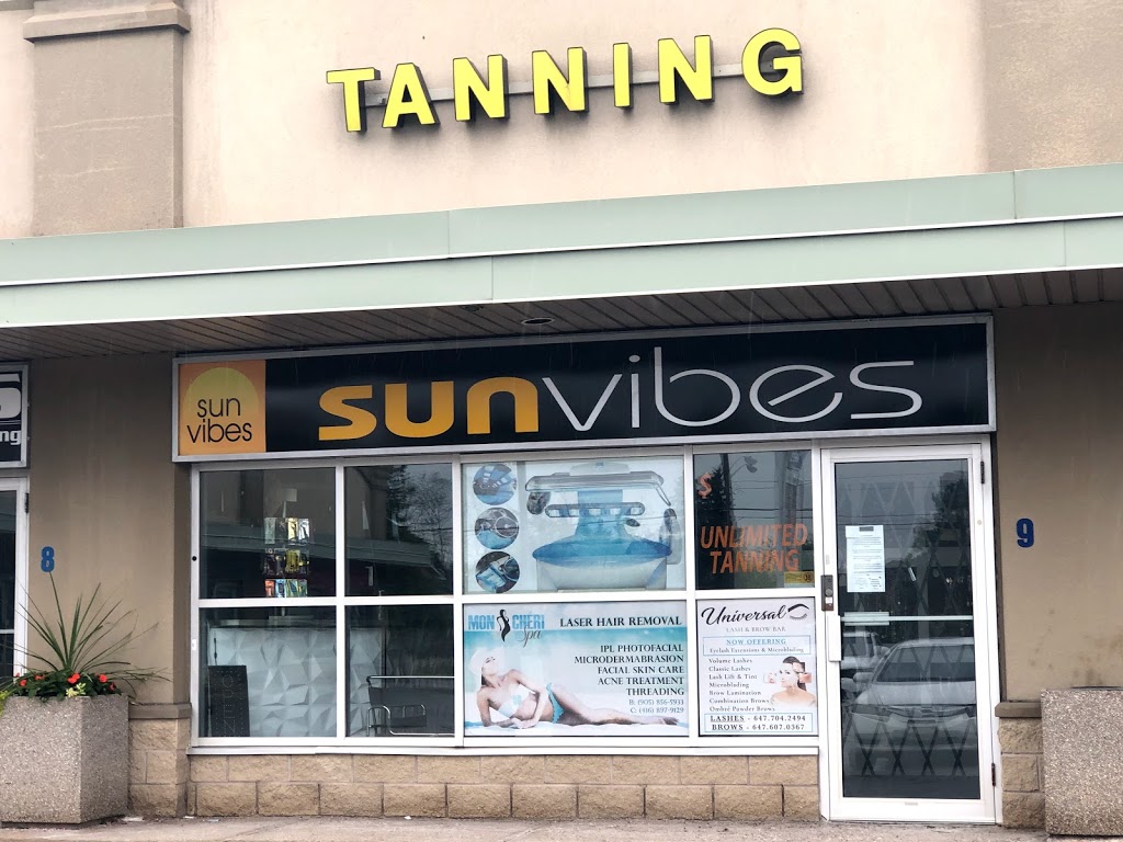 SUNvibes Tanning Studio | 8633 Weston Rd #9, Woodbridge, ON L4L 9R6, Canada | Phone: (905) 264-9544