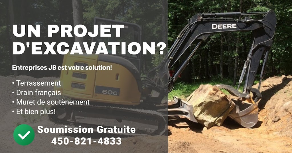 Excavation & Déneigement | Entreprises J.B | 107 Rue du Boisé, Saint-Colomban, QC J5K 2N9, Canada | Phone: (450) 821-4833