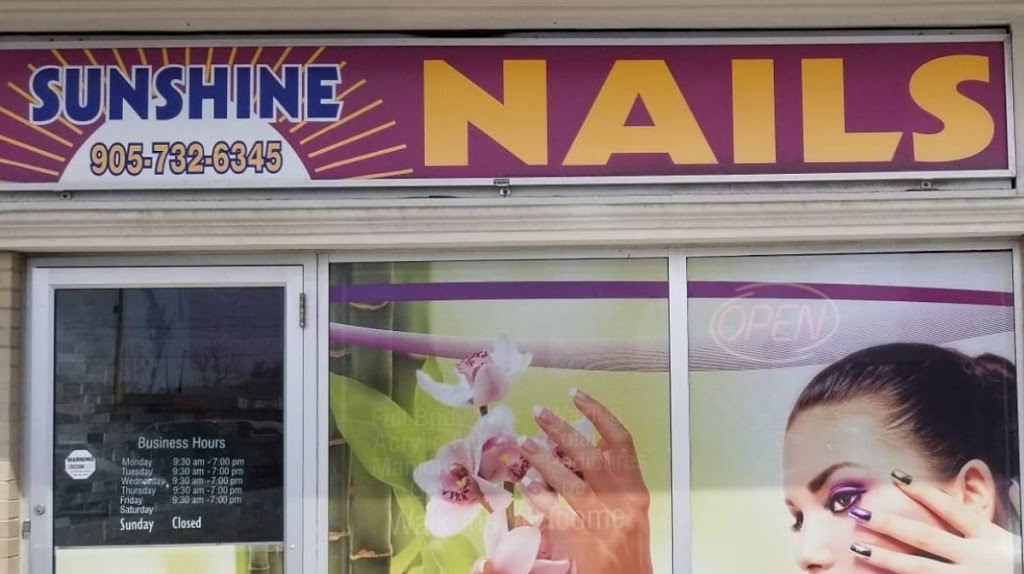 Sunshine Nails | 844 Niagara St, Welland, ON L3C 1M3, Canada | Phone: (905) 732-6345