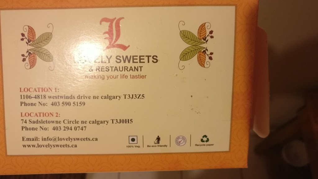 Lovely Sweets | 74 Saddletowne Cir NE, Calgary, AB T3J 0H5, Canada | Phone: (403) 294-0747