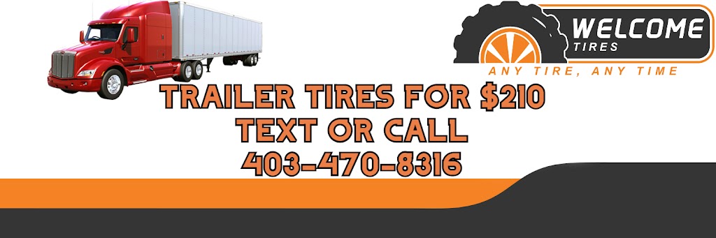 Welcome Tires | 285198 Wrangler Ave, Calgary, AB T1X 0P3, Canada | Phone: (403) 470-8316