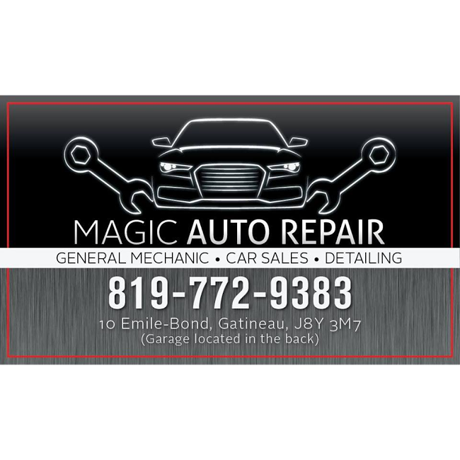 Service Magic auto | 465 Boul Alexandre-Taché, Gatineau, QC J9A 1M8, Canada | Phone: (819) 772-9383