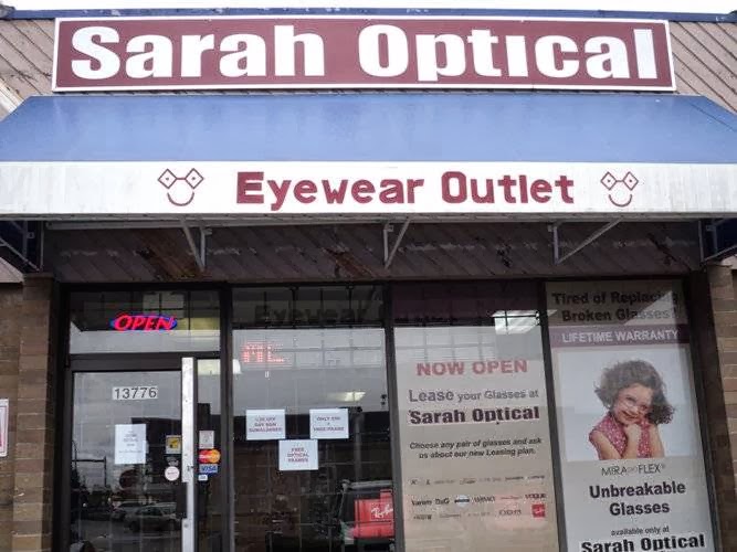 Sarah Optics | 13776 104 Ave, Surrey, BC V3T 1W5, Canada | Phone: (604) 587-0022